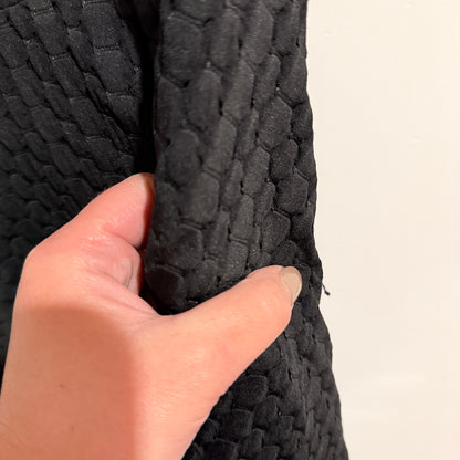 Dotti Black Textured Knit Sleeveless Dress Size XS