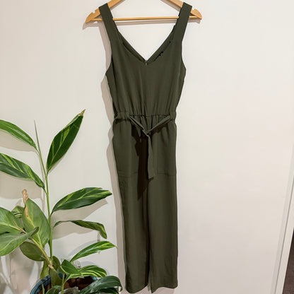 Cotton On Khaki Sleeveless Jumpsuit Size XS