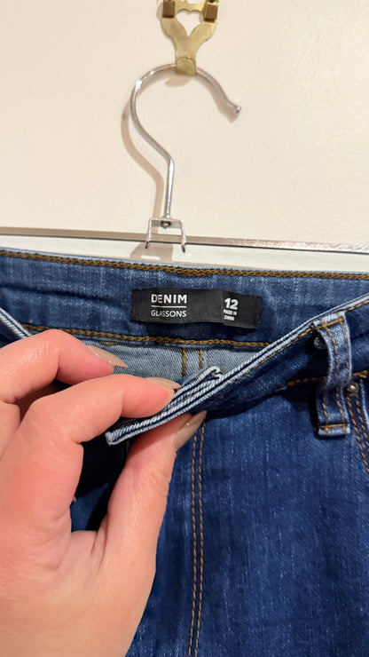 Glassons Denim Skinny Jeans Size 12