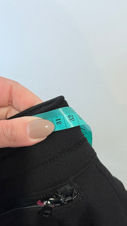 Cevas Black and Grey Quilted Ski Pants - Size 8R