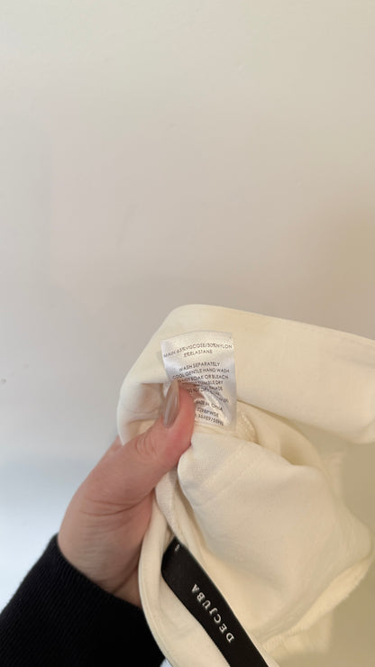 Decjuba White Skinny Pants Size 6