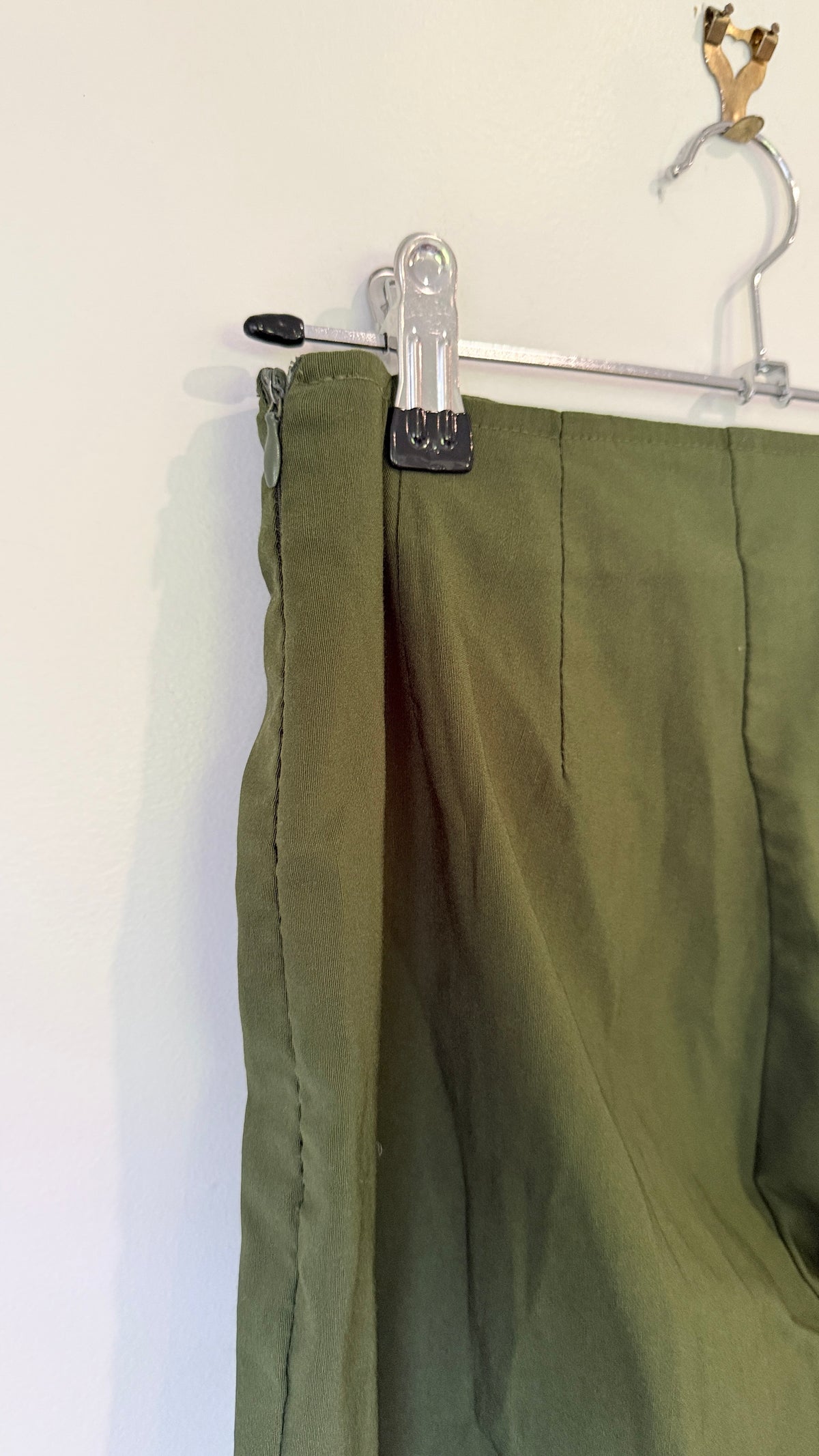 Verge Olive Green Tailored Pants Size 8