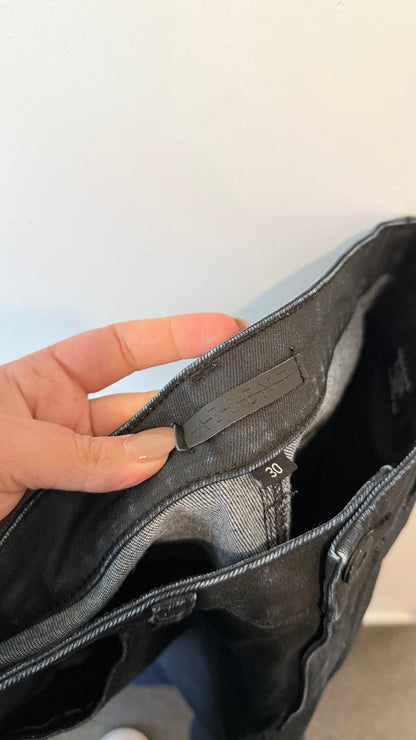 Absent Size 30 Black Tapered Jeans
