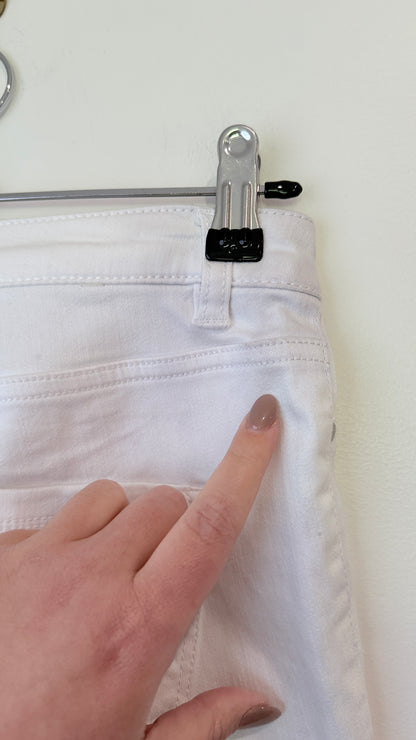 Jay Jays White High Rise Skinny Jeans Size 8