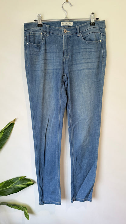 Trenery Mid Wash Skinny Jeans Size 8