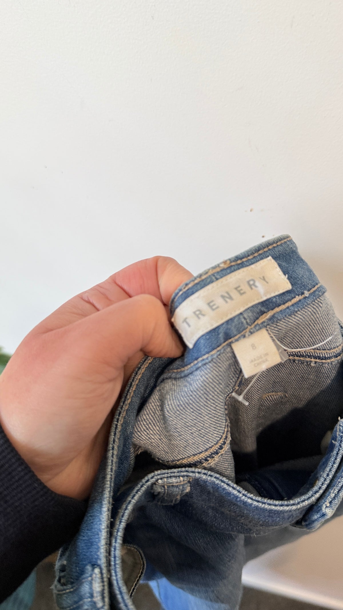 Trenery Mid Wash Skinny Jeans Size 8