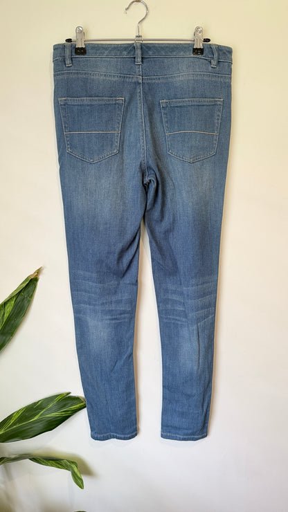 Trenery Mid Wash Skinny Jeans Size 8