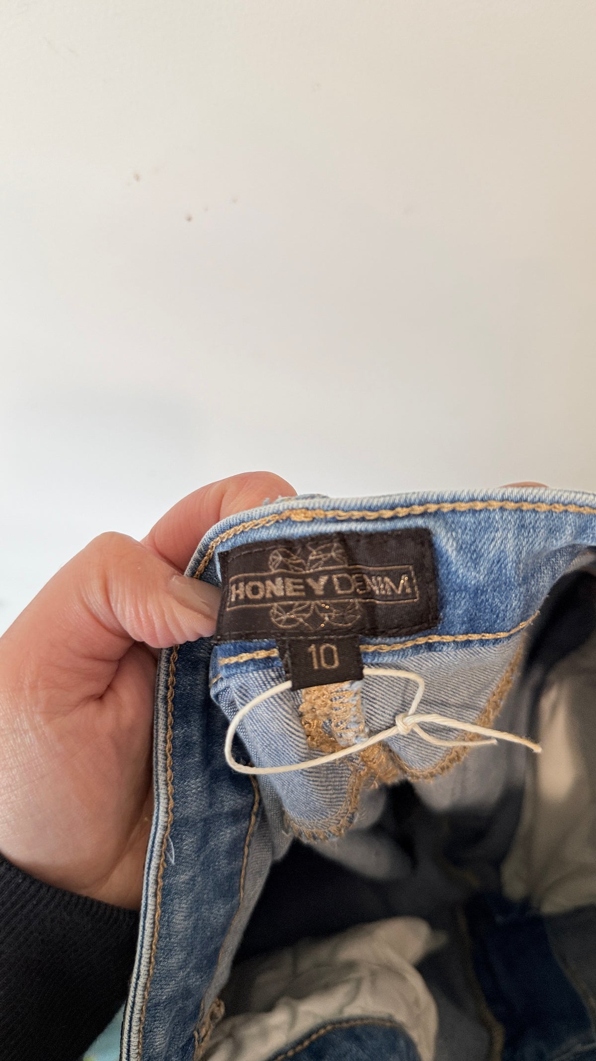 HoneyDenim Light Wash Skinny Jeans Size 10