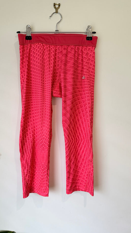 Adidas Patterned Cropped Leggings Size M