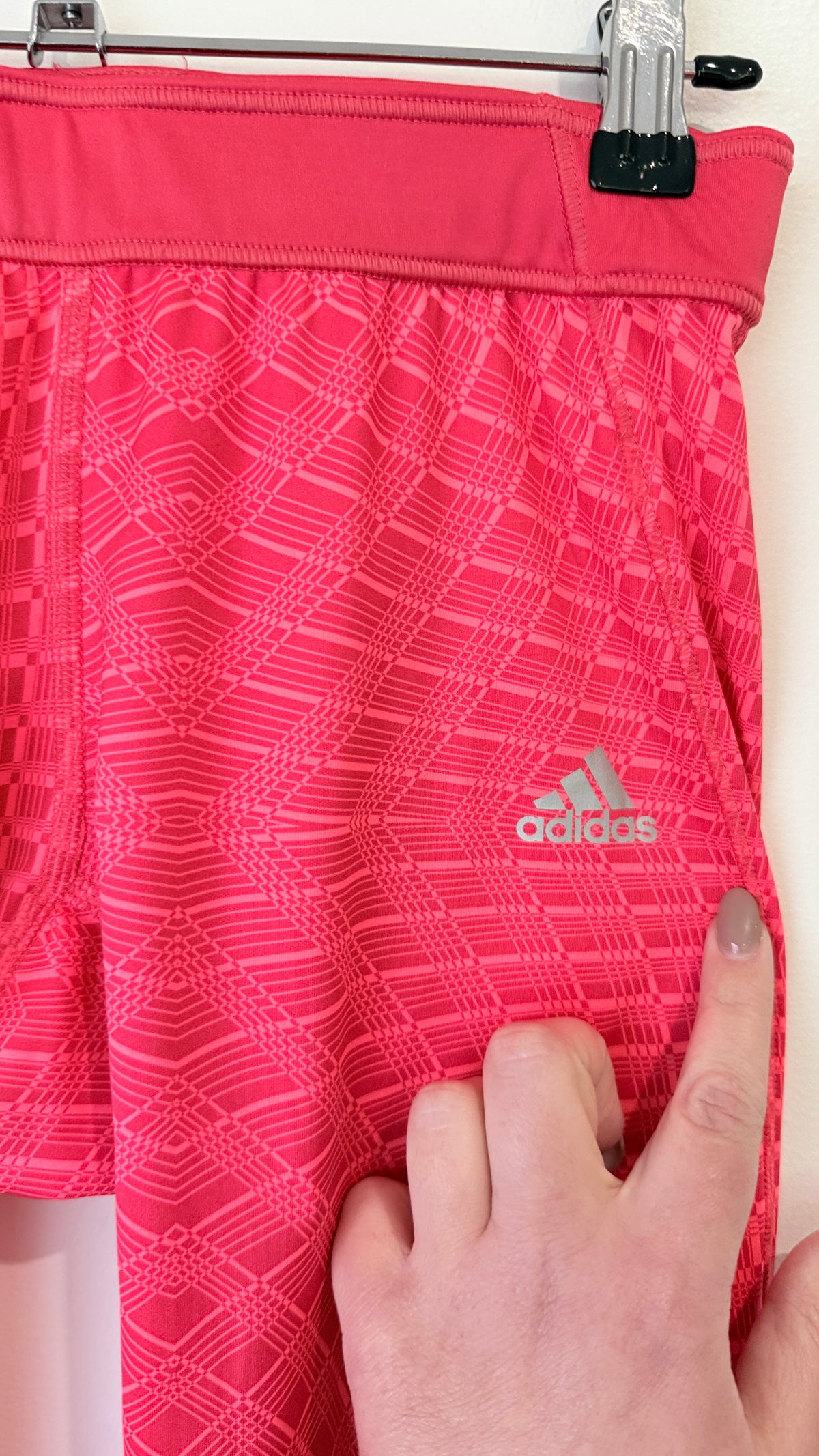 Adidas Patterned Cropped Leggings Size M