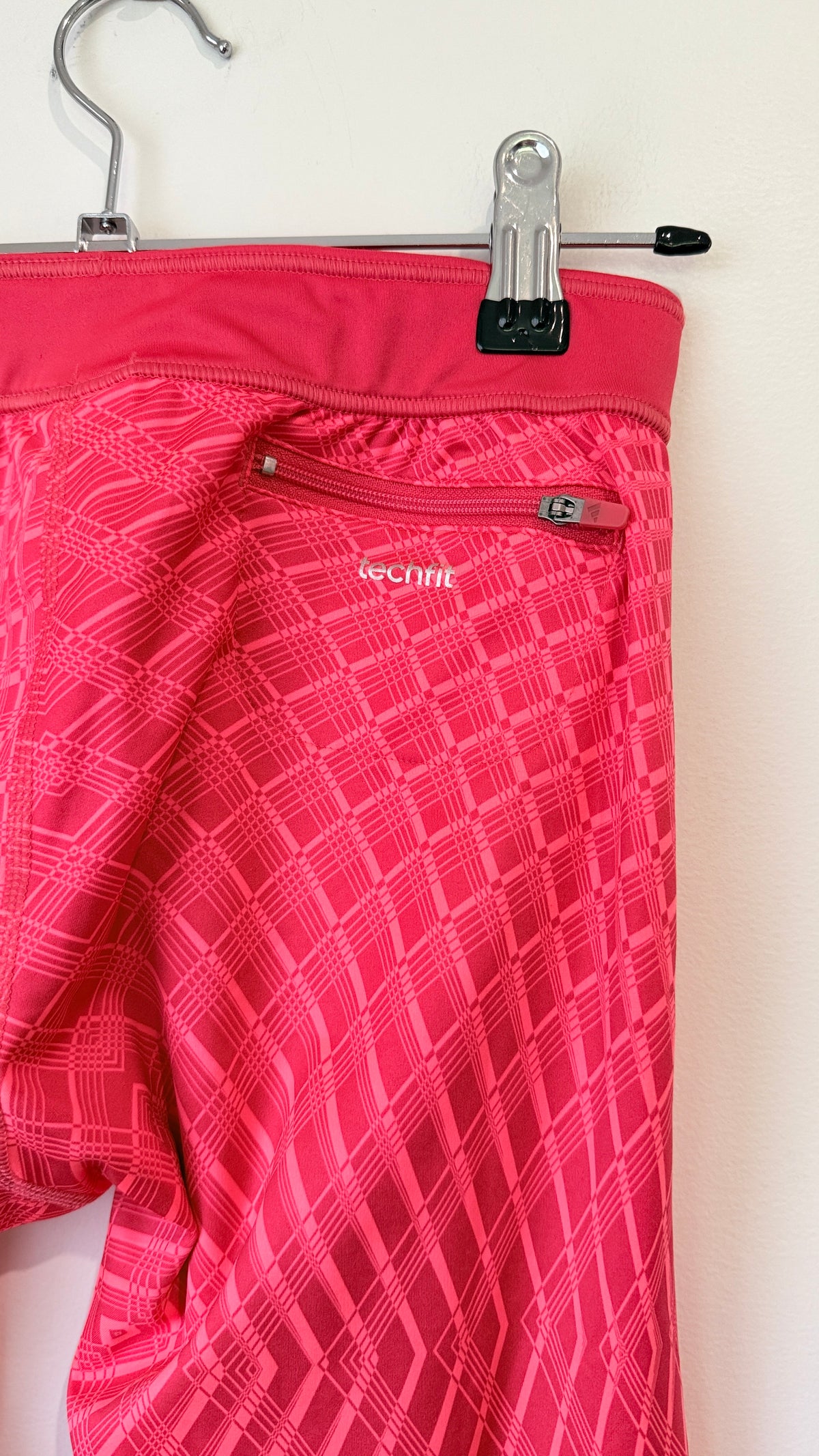 Adidas Patterned Cropped Leggings Size M