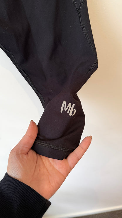 Mb Black Over Bump Maternity Leggings Size XS