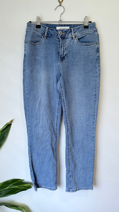 Anko Slim Mid Rise Jeans Size 8
