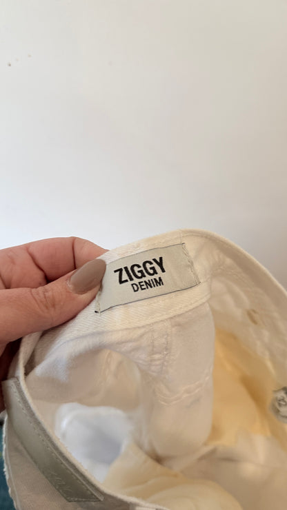 Ziggy Denim White Distressed Jeans Size 32