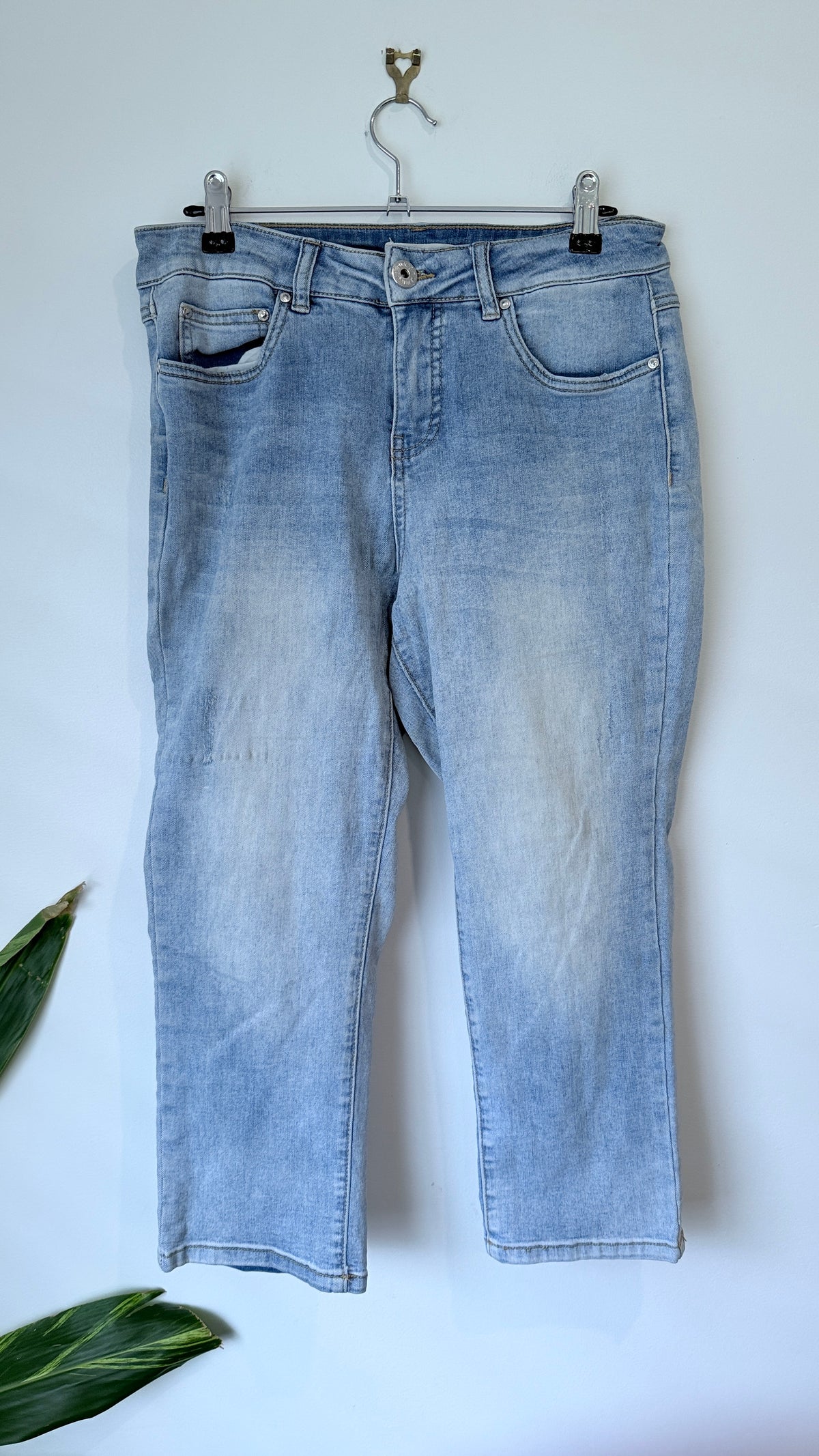 Denim Republic Size 10 Light Wash Jeans
