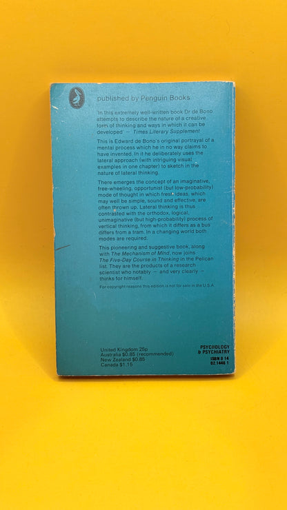 The Use of Lateral Thinking by Edward de Bono (1972)