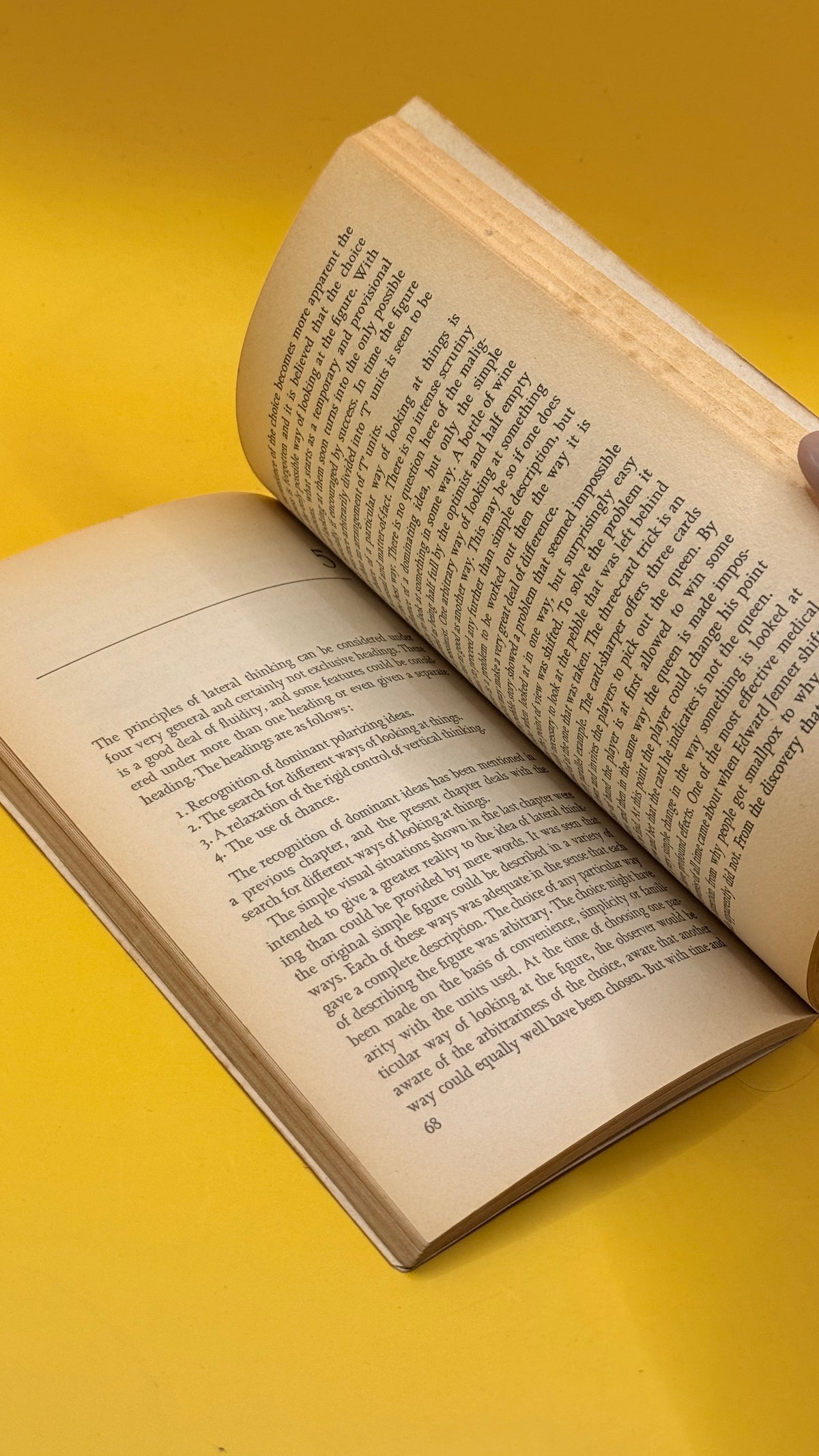 The Use of Lateral Thinking by Edward de Bono (1972)