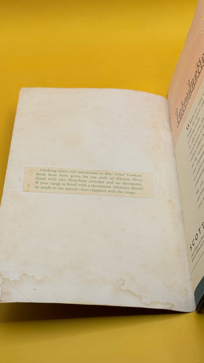 Atlas Cooking by Atlas (Fourth Edition, 1952)