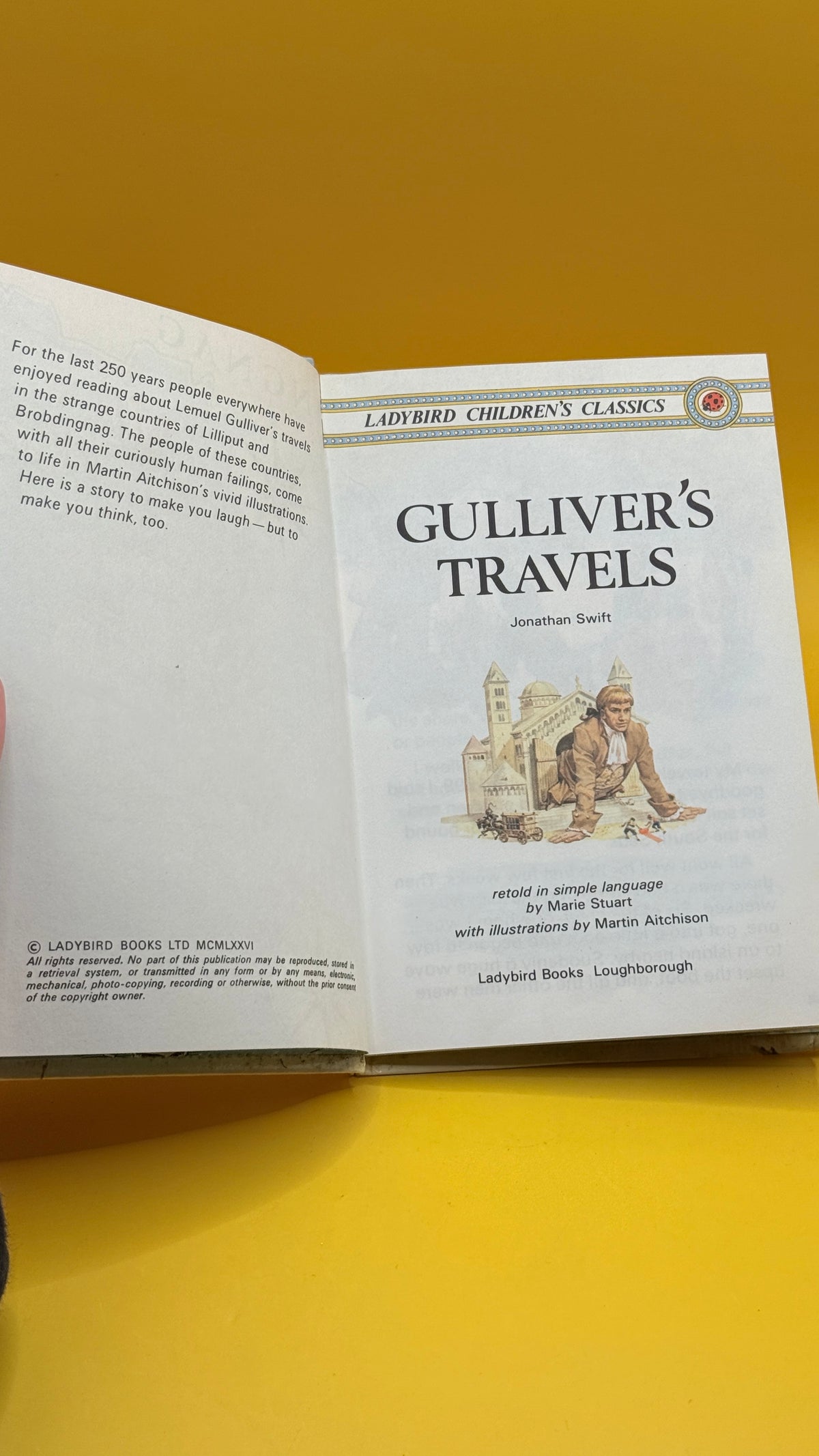 Ladybird Children’s Classics: Gulliver’s Travels by Jonathan Swift