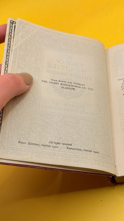 A Tale of Two Cities by Charles Dickens (1921)