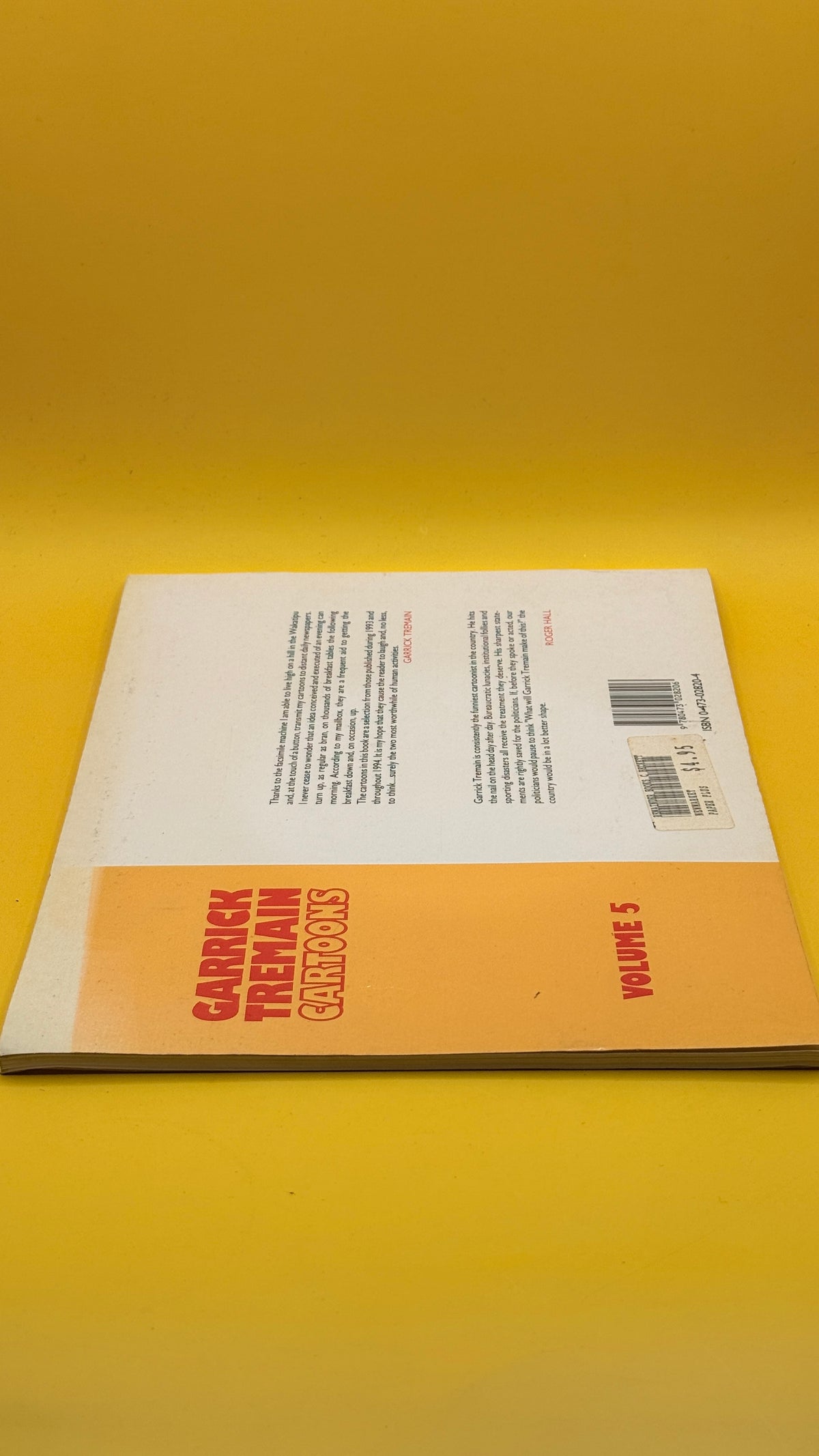 Garrick Tremain Cartoons, Volume 5 by Garrick Tremain (1994)