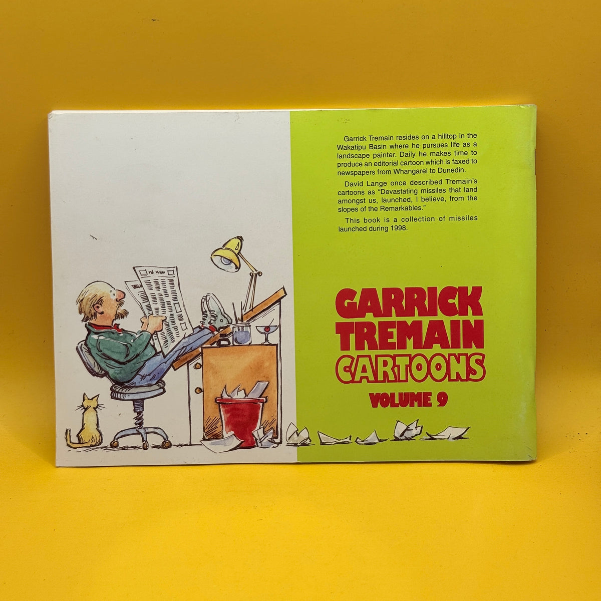 Best of ’98 Garrick Tremain Cartoons, Volume 9 by Garrick Tremain (1998)