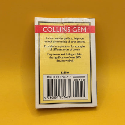 Collins Gem Understanding Dreams by Diagram Group (1993)