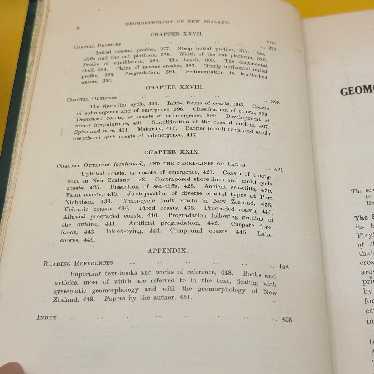 Geomorphology of New Zealand, Part I: Systematic by C. A. Cotton (1922)
