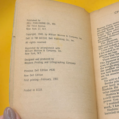 Gold Comes in Bricks by A. A. Fair (1961)