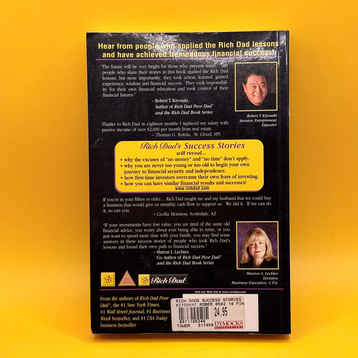 Rich Dad’s Success Stories by Robert T. Kiyosaki with Sharon L. Lechter