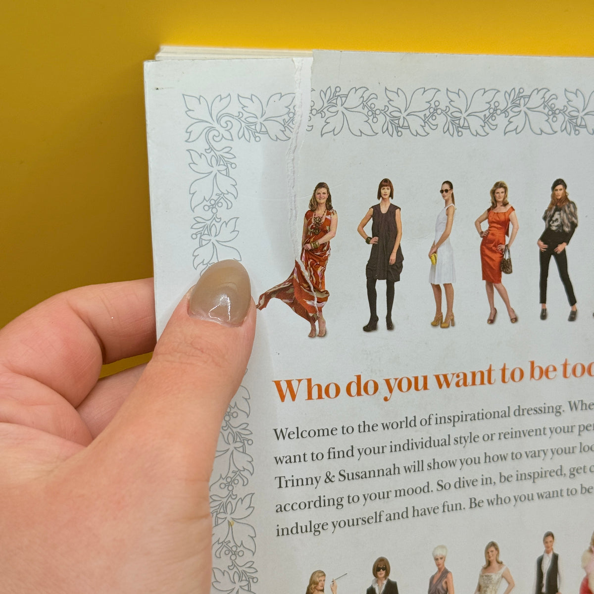 Who Do You Want to Be Today? by Trinny Woodall and Susannah Constantine