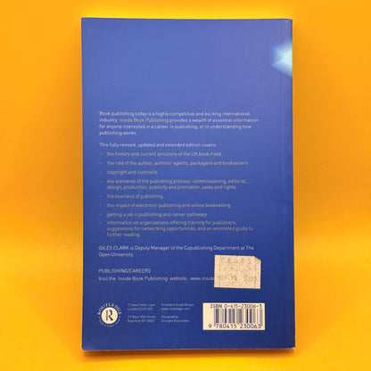 Inside Book Publishing by Giles Clark