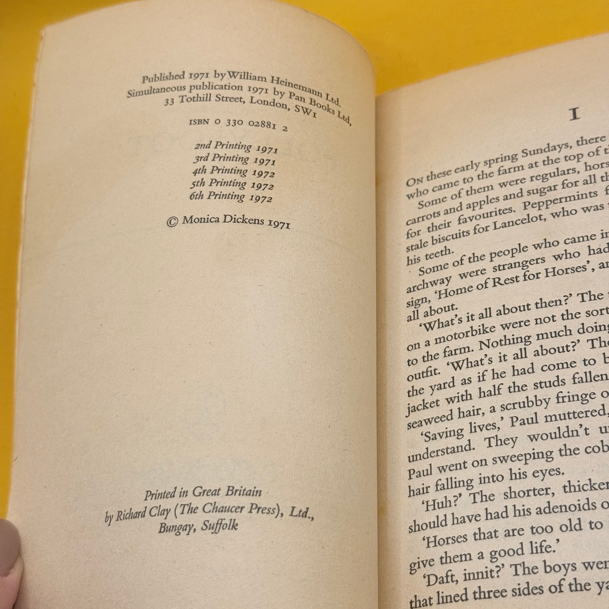 Follyfoot by Monica Dickens (1972)