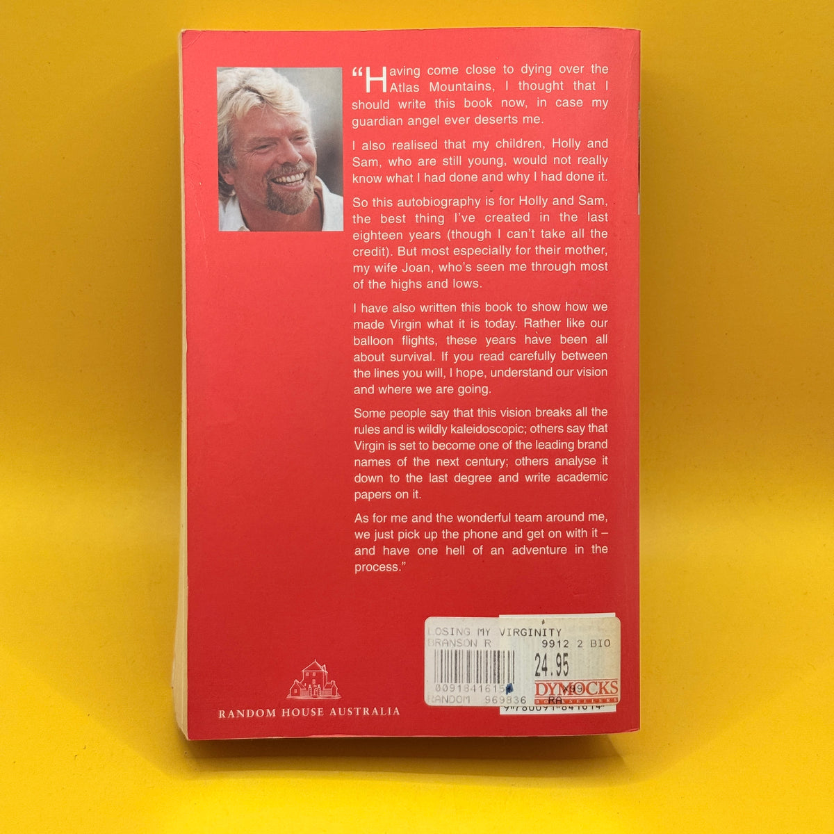 Losing My Virginity by Richard Branson