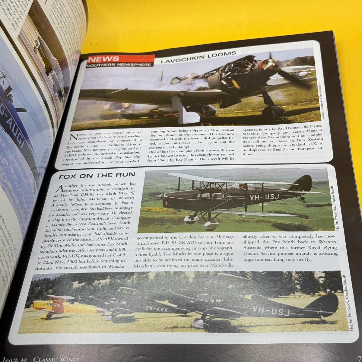 Classic Wings, 2003 Issue 39 by Classic Wings