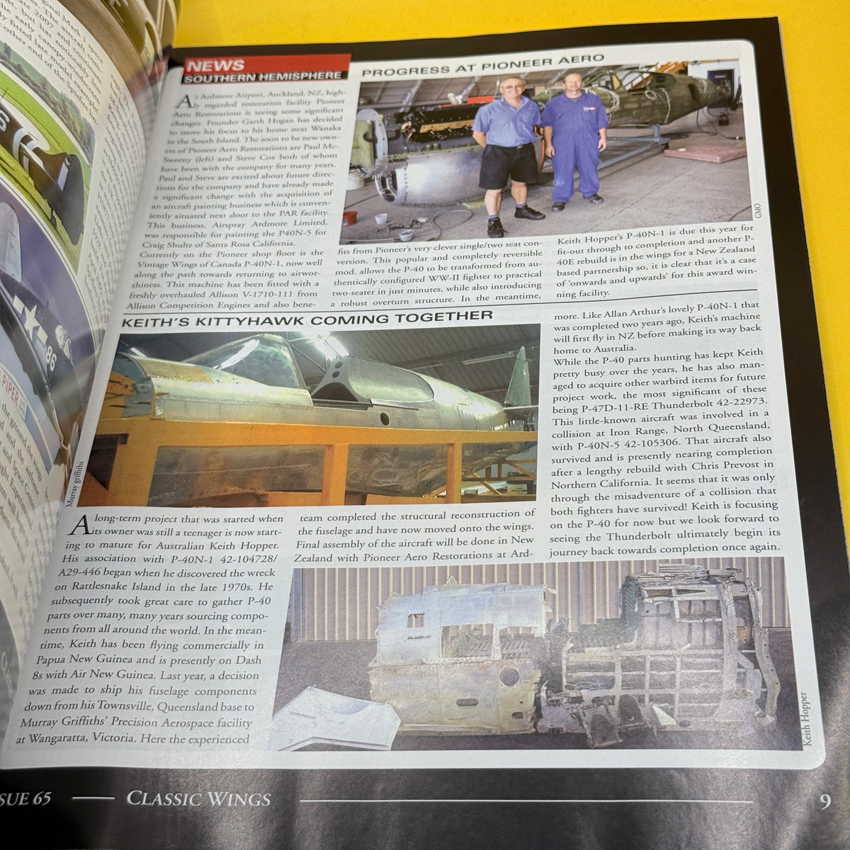 Classic Wings, 2008 Issue 65 by Classic Wings