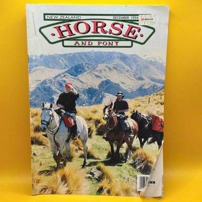 New Zealand Horse and Pony, December 1994 by New Zealand Horse and Pony