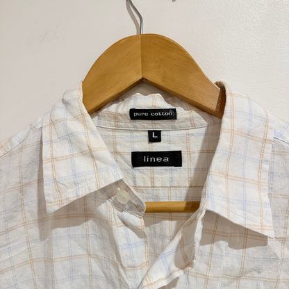Linea Button-down Shirt Size L