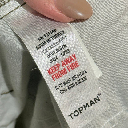 Topman Slim-fit Tan Pants Size UK W32 | L32