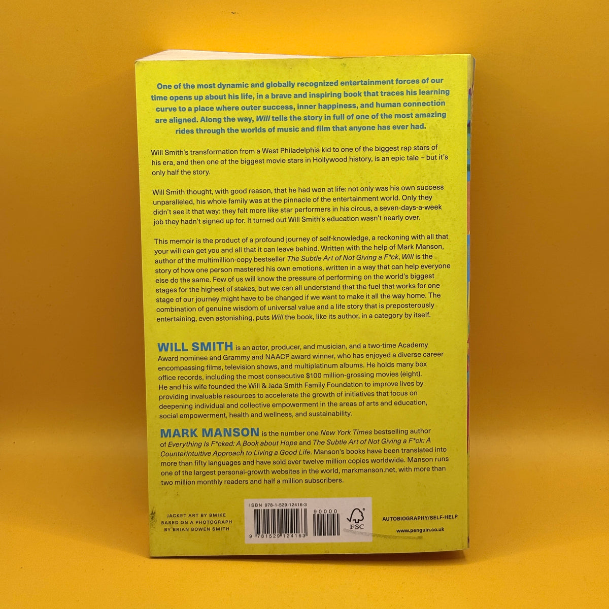Will by Will Smith and Mark Manson