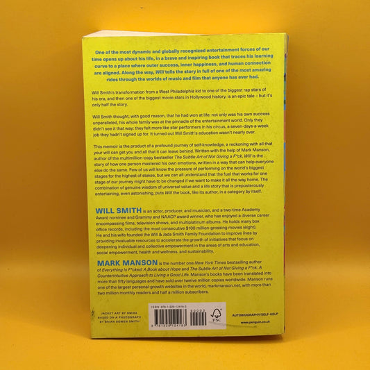 Will by Will Smith and Mark Manson