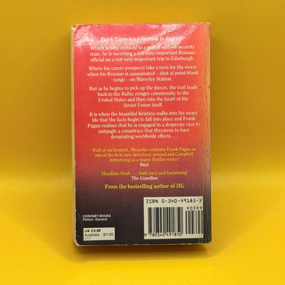 Mazurka by Campbell Armstrong (Coronet, 1989)