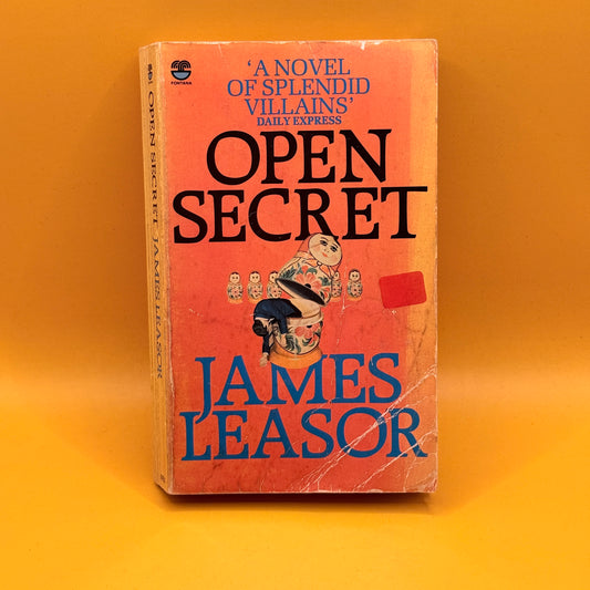 Open Secret by James Leasor (1983)