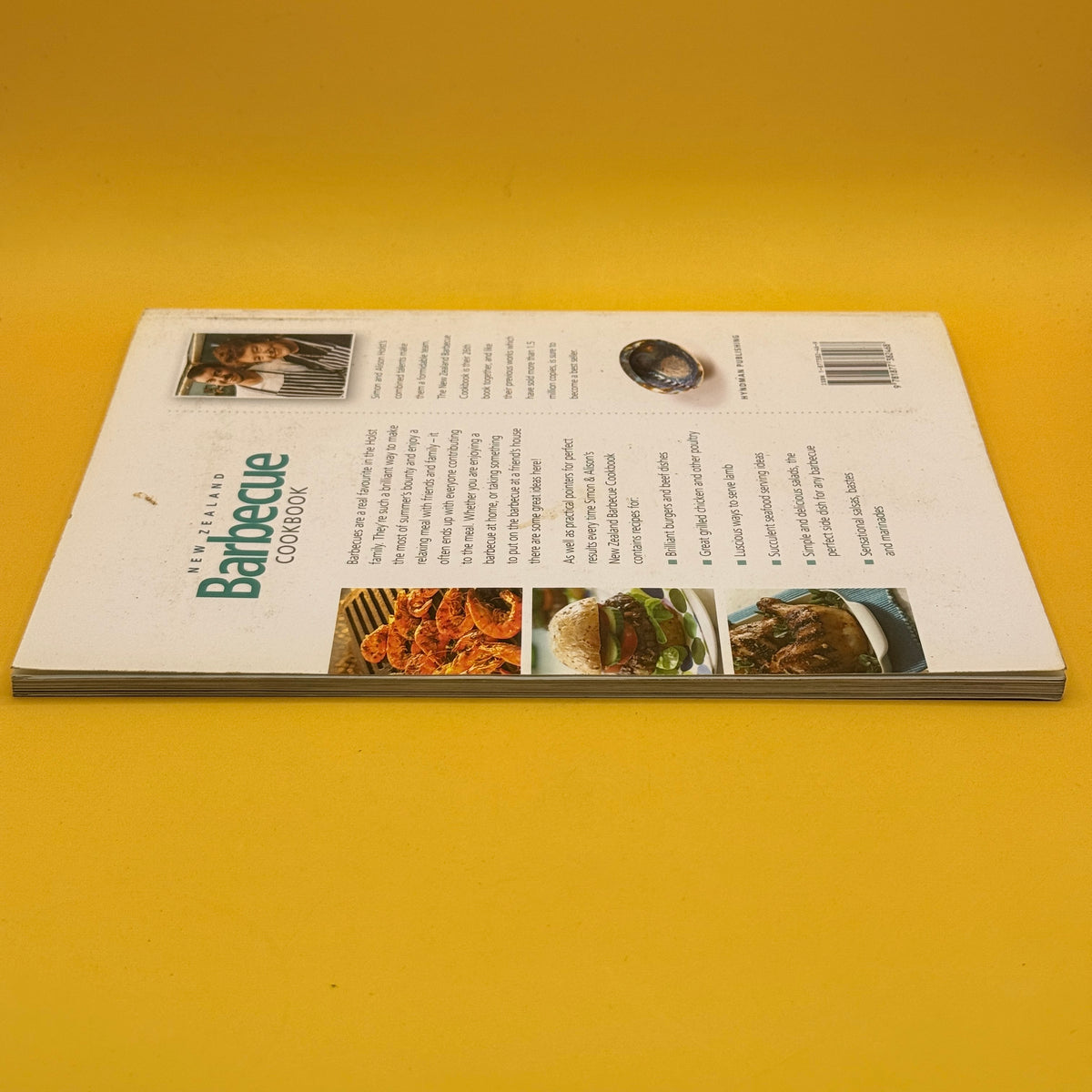 New Zealand Barbecue Cookbook by Simon and Alison Holst