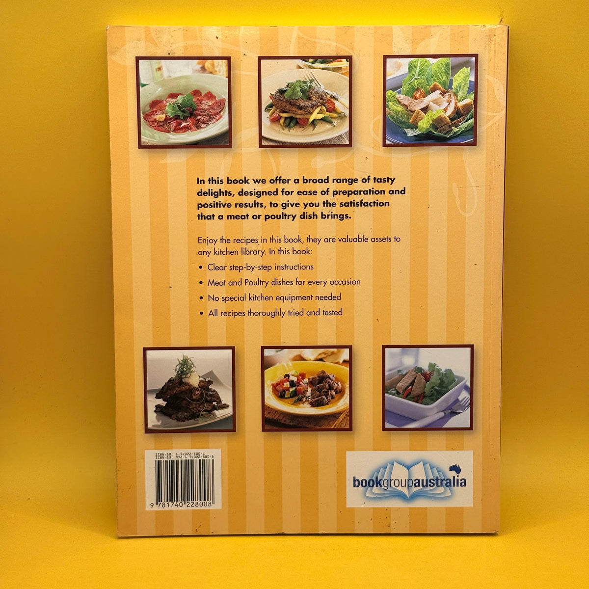 Tasty Meals: Meat & Poultry by Book Group Australia