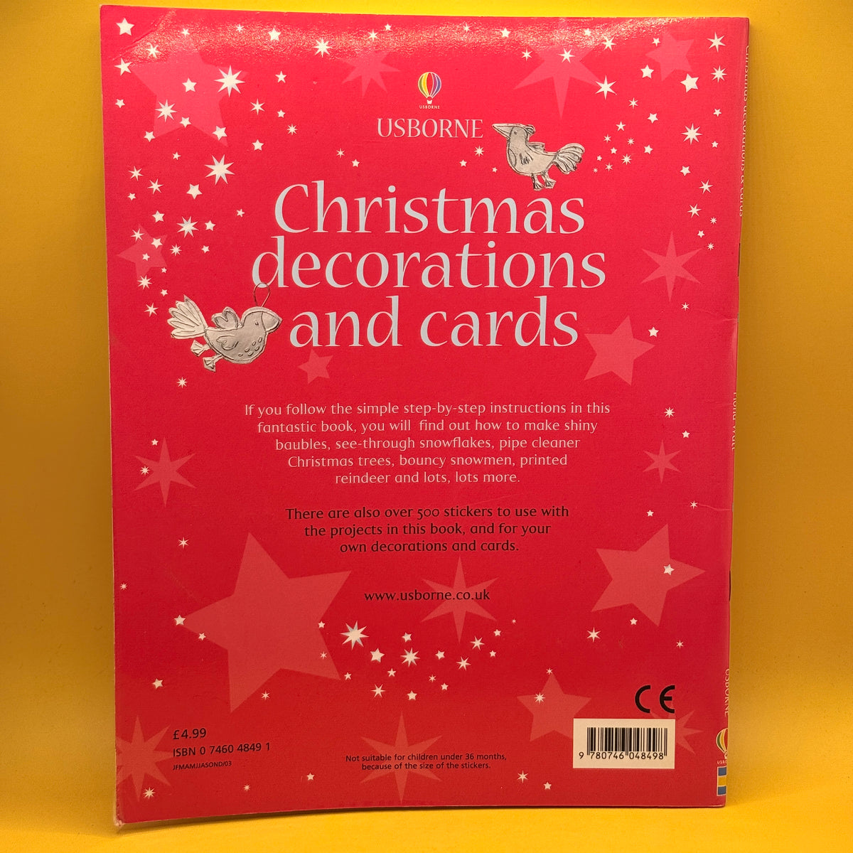 Christmas Decorations and Cards by Anna Milbourne and Fiona Watt