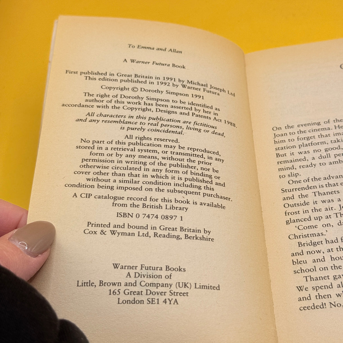 Doomed to Die by Dorothy Simpson