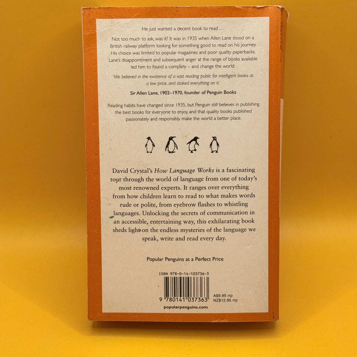 How Language Works by David Crystal