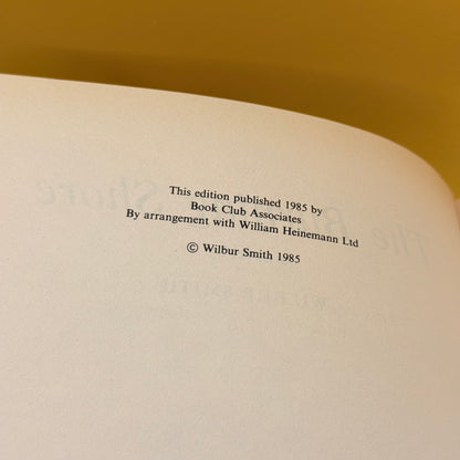 The Burning Shore by Wilbur Smith (1985)
