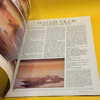 Palette Talk, Issue 19 by M. Grumbacher, Inc.